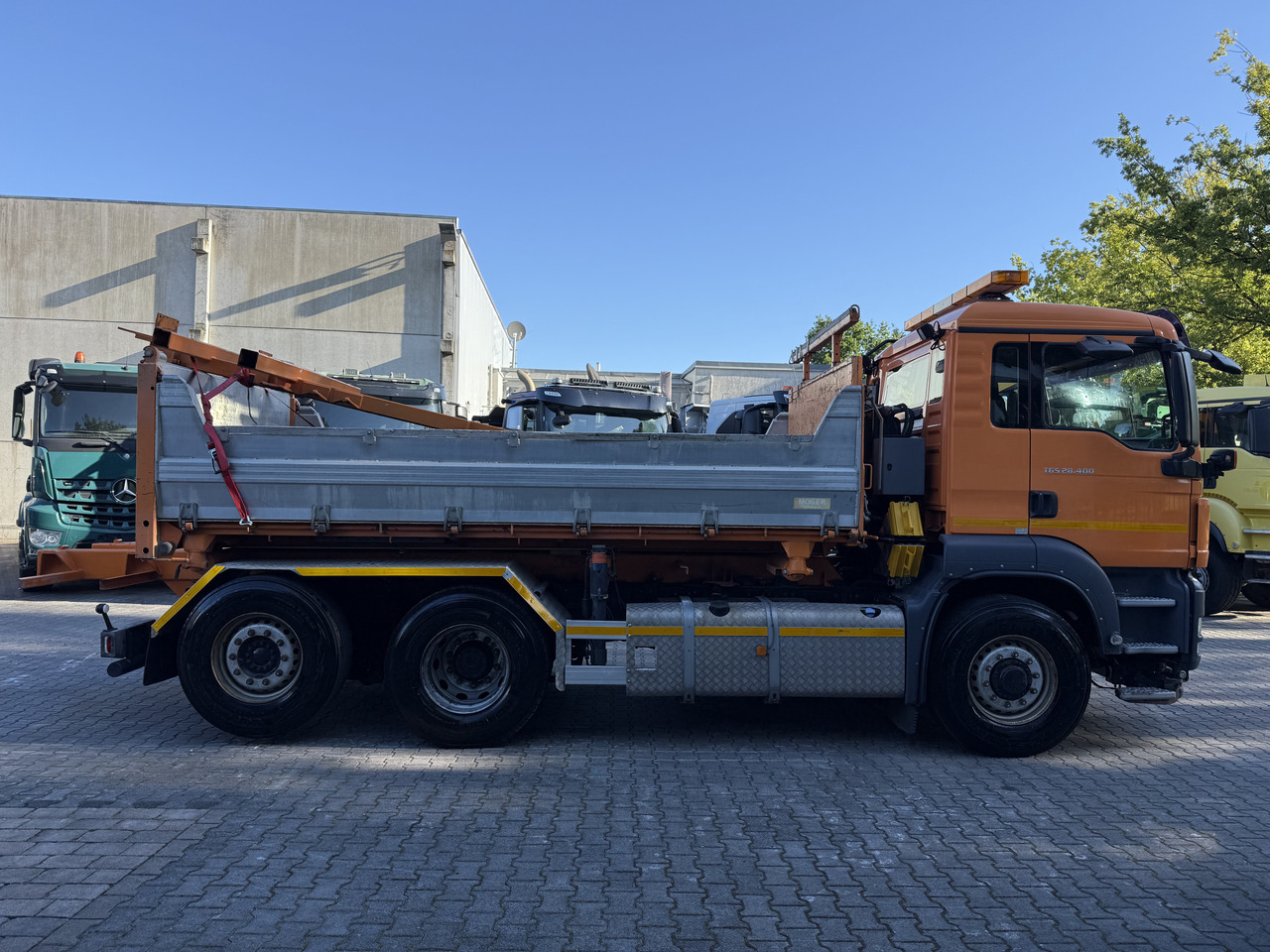 翻斗车, 起重车 MAN TGS 28.400 6X4H-4 BL：图10