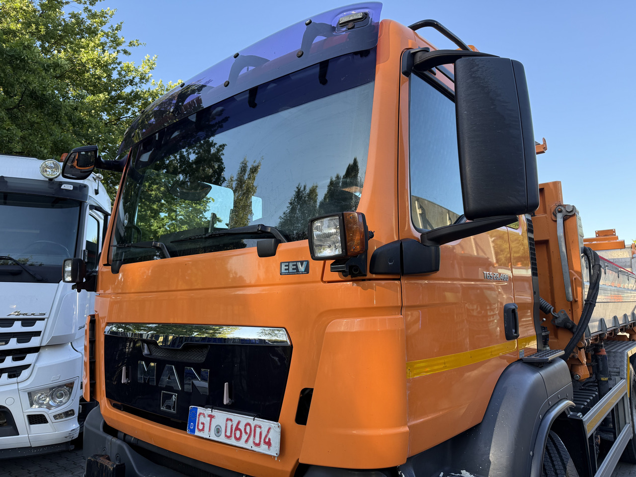 翻斗车, 起重车 MAN TGS 28.400 6X4H-4 BL：图15