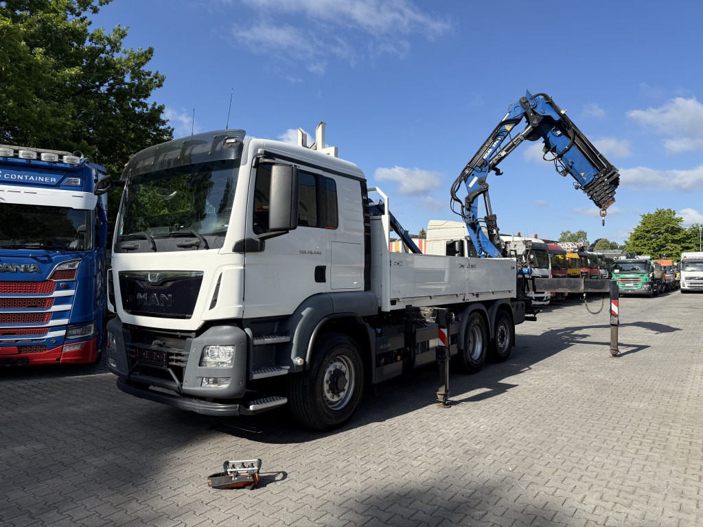 MAN TGS 28.440 6X4H-4 Atlas 290 bis 24 Meter - 起重车, 栏板式/ 平板卡车:图1 MAN TGS 28.440 6X4H-4 Atlas 290 bis 24 Meter - 起重车, 栏板式/ 平板卡车:图1