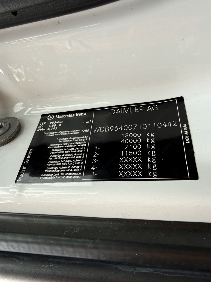 Mercedes-Benz Arocs 1827 AK 4X4 Ex- 租赁 Mercedes-Benz Arocs 1827 AK 4X4 Ex-：图6