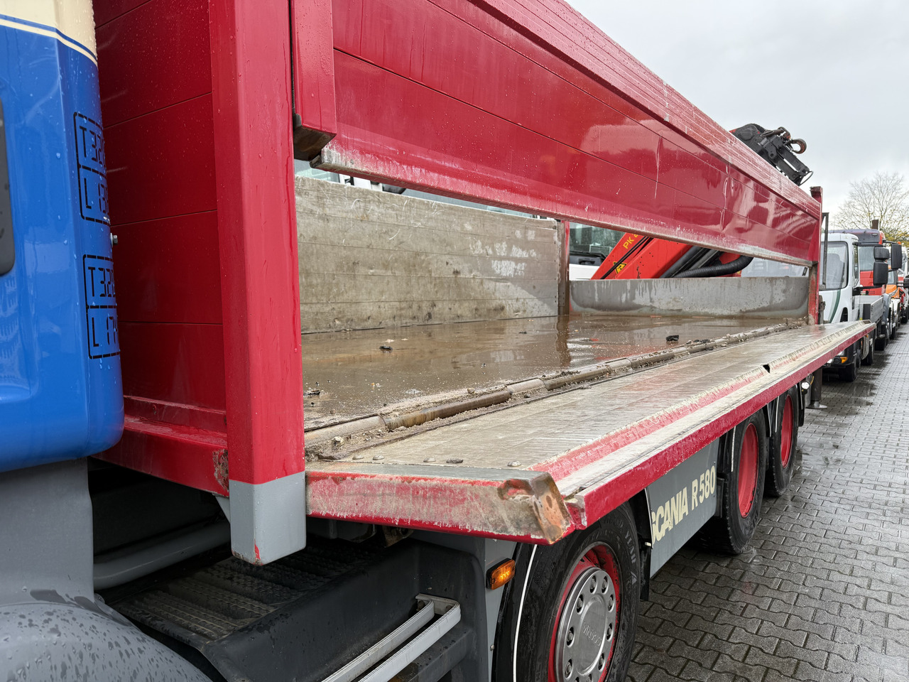 起重车, 翻斗车 Scania R580 V8 8X4 Kipper Kran Palfinger 22002:图5 起重车, 翻斗车 Scania R580 V8 8X4 Kipper Kran Palfinger 22002:图5