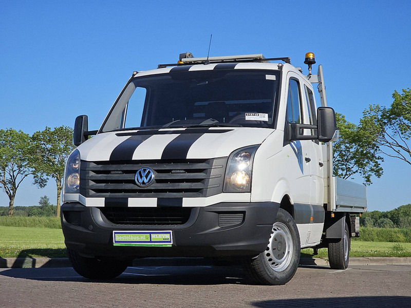 Volkswagen Crafter 35 2.0 Laadkraan EURO6 - 平板货车:图1 Volkswagen Crafter 35 2.0 Laadkraan EURO6 - 平板货车:图1