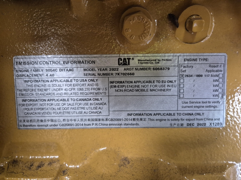 新的 发动机 适用于 工业设备 Caterpillar  3054C DITAAC Powerpack：图11