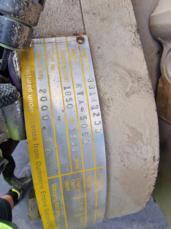 Cummins KTA-50G3 Engine (Plant) - 发动机 适用于 建筑机械:图2 Cummins KTA-50G3 Engine (Plant) - 发动机 适用于 建筑机械:图2