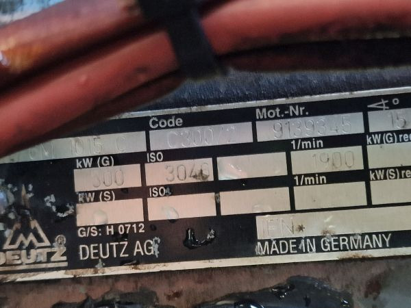 Deutz BF6M1015C Engine (Industrial) - 发动机 适用于 工业设备:图2 Deutz BF6M1015C Engine (Industrial) - 发动机 适用于 工业设备:图2