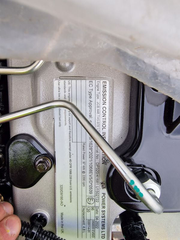 JCB 448 TA5-97E L2A Engine (Plant) - 发动机 适用于 建筑机械:图2 JCB 448 TA5-97E L2A Engine (Plant) - 发动机 适用于 建筑机械:图2