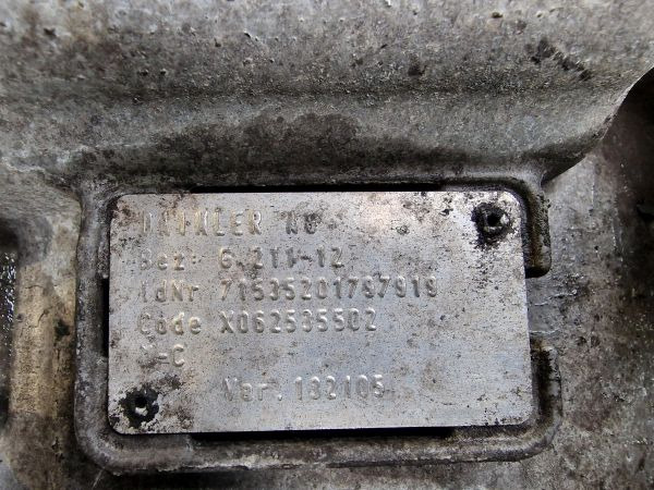 Mercedes Benz G211-12 Gearbox - 变速箱:图2 Mercedes Benz G211-12 Gearbox - 变速箱:图2