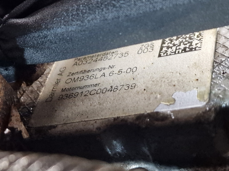 Mercedes Benz OM936LA.6-5-01 Truck Spec Engine (Truck) - 发动机 适用于 卡车:图2 Mercedes Benz OM936LA.6-5-01 Truck Spec Engine (Truck) - 发动机 适用于 卡车:图2