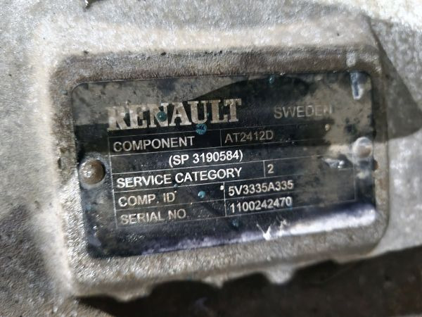 Renault AT2412D Gearbox - 变速箱:图2 Renault AT2412D Gearbox - 变速箱:图2