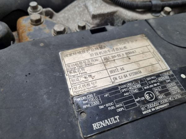 Renault DXI7 260-EUV Engine (Truck) - 发动机 适用于 卡车:图2 Renault DXI7 260-EUV Engine (Truck) - 发动机 适用于 卡车:图2