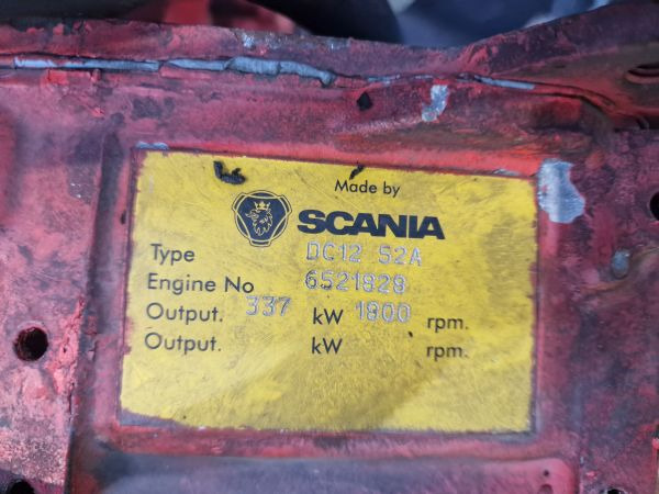 Scania DC12 52A Engine (Industrial) - 发动机 适用于 工业设备:图2 Scania DC12 52A Engine (Industrial) - 发动机 适用于 工业设备:图2