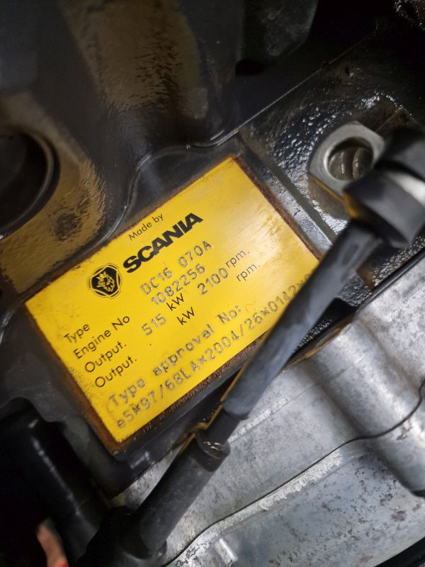 Scania TEREX TR60 DC16 070A Engine (Plant) - 发动机 适用于 建筑机械:图2 Scania TEREX TR60 DC16 070A Engine (Plant) - 发动机 适用于 建筑机械:图2