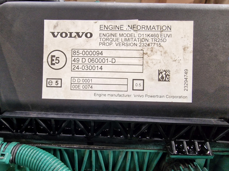 Volvo D11K460 EUVI Engine (Truck) - 发动机 适用于 卡车:图3 Volvo D11K460 EUVI Engine (Truck) - 发动机 适用于 卡车:图3