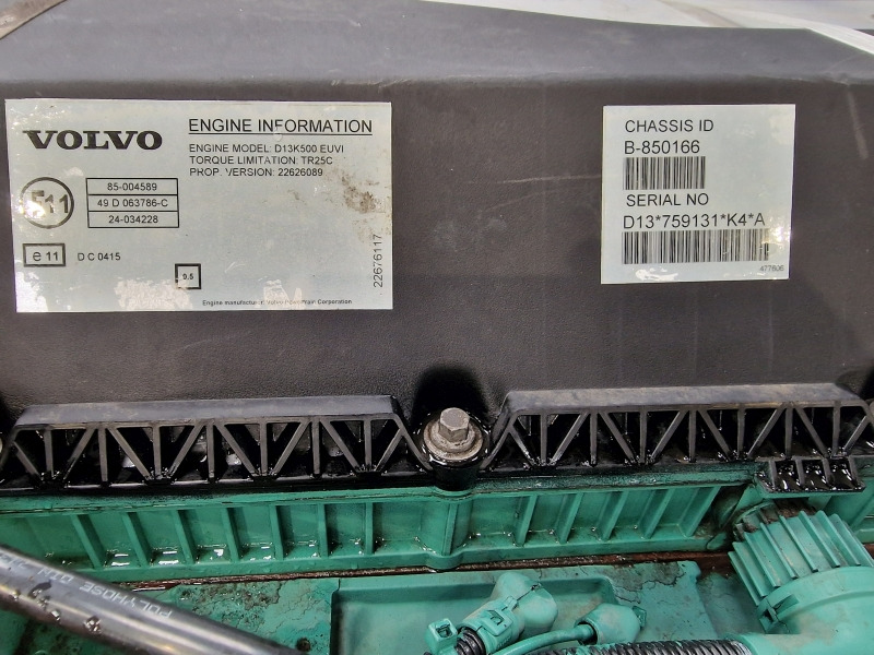 Volvo D13K500 K4 EUVI Engine (Truck) - 发动机 适用于 卡车:图2 Volvo D13K500 K4 EUVI Engine (Truck) - 发动机 适用于 卡车:图2