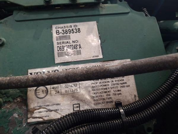 Volvo D6B220 EC09 Engine (Truck) - 发动机 适用于 卡车:图2 Volvo D6B220 EC09 Engine (Truck) - 发动机 适用于 卡车:图2