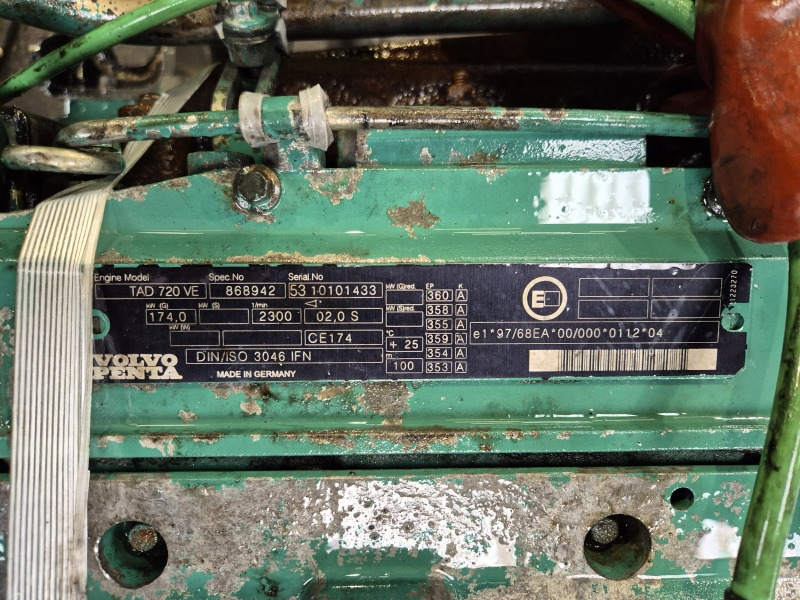 Volvo TAD720VE Engine (Industrial) - 发动机 适用于 工业设备:图2 Volvo TAD720VE Engine (Industrial) - 发动机 适用于 工业设备:图2