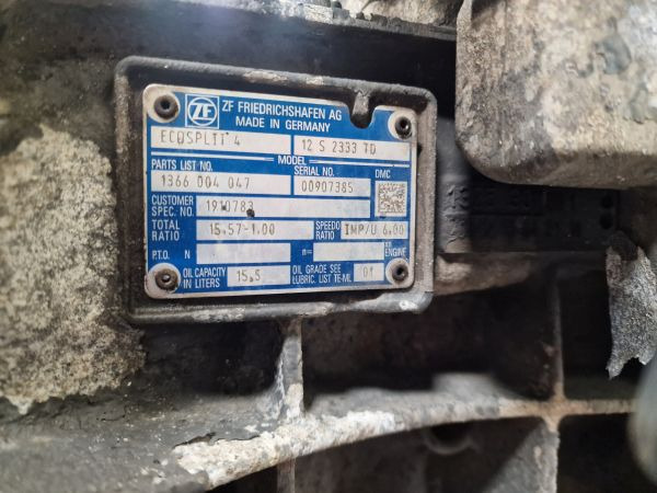 ZF Ecosplit 4 12S2333TD Gearbox - 变速箱:图2 ZF Ecosplit 4 12S2333TD Gearbox - 变速箱:图2