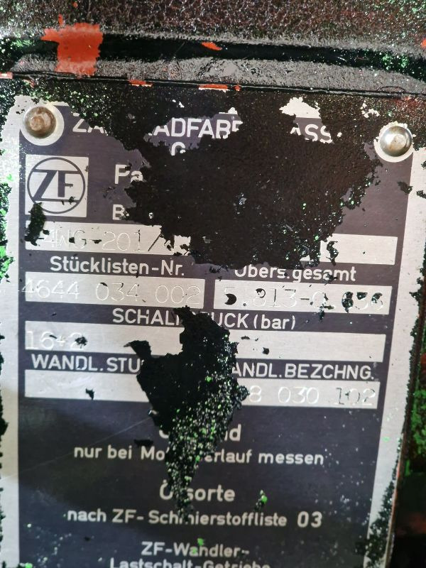 变速箱 ZF Industrial  6WG-201/4 Gearbox：图11