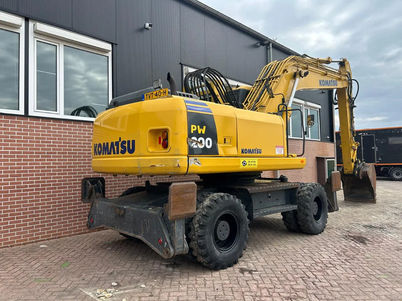 Komatsu PW200 - 轮式挖掘机:图4 Komatsu PW200 - 轮式挖掘机:图4