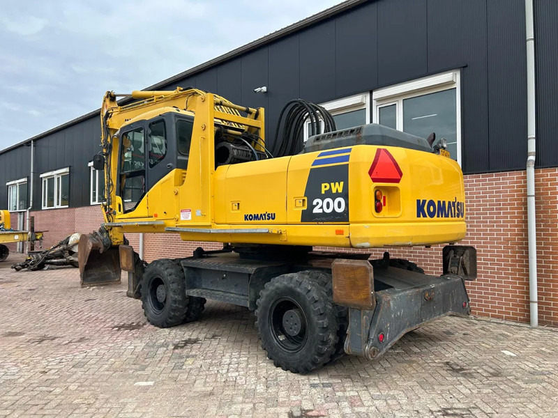 Komatsu PW200 - 轮式挖掘机:图2 Komatsu PW200 - 轮式挖掘机:图2