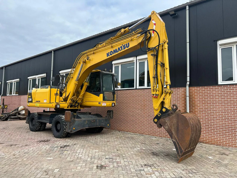 Komatsu PW200 - 轮式挖掘机:图3 Komatsu PW200 - 轮式挖掘机:图3