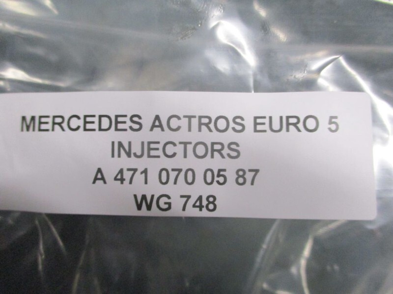 Mercedes-Benz ACTROS A 471 070 05 87 INJECTORS EURO 5 - 燃料过滤器 适用于 卡车:图2 Mercedes-Benz ACTROS A 471 070 05 87 INJECTORS EURO 5 - 燃料过滤器 适用于 卡车:图2
