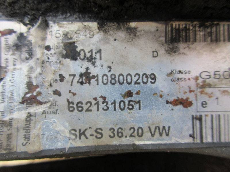 Renault 74110800209 // SK-S 36.20 VW RENAULT T 460 EURO 6 74110800209 // SK-S 36.20 VW RENAULT T 460 EURO 6 - 备用轮联轴器 适用于 卡车:图5 Renault 74110800209 // SK-S 36.20 VW RENAULT T 460 EURO 6 74110800209 // SK-S 36.20 VW RENAULT T 460 EURO 6 - 备用轮联轴器 适用于 卡车:图5