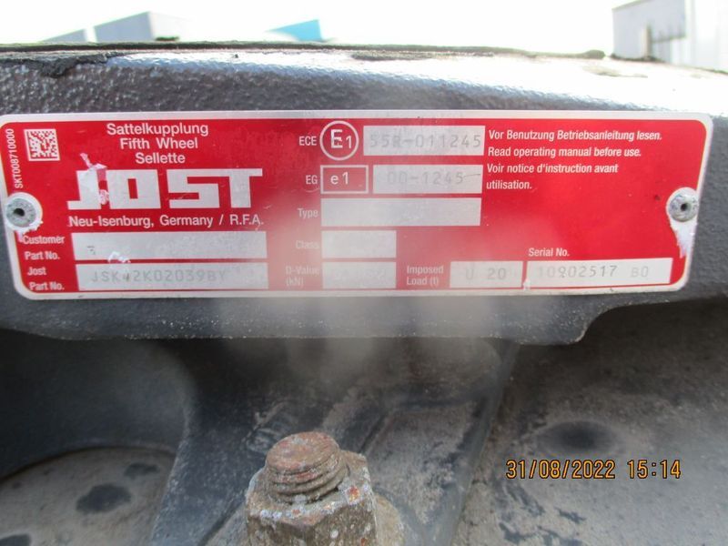 Jost JSK 40 //D 152 JSK 40 //D 152 DAF XF CF EURO 6 - 备用轮联轴器 适用于 卡车:图5 Jost JSK 40 //D 152 JSK 40 //D 152 DAF XF CF EURO 6 - 备用轮联轴器 适用于 卡车:图5