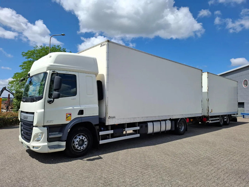 DAF CF 330 / VOLUME COMBI / THROUGH-LOADING SYSTEM / TUV:08-01-2026 / DEB / AIRCO / MANUAL / EURO-6 / 2016 - 厢式卡车:图1 DAF CF 330 / VOLUME COMBI / THROUGH-LOADING SYSTEM / TUV:08-01-2026 / DEB / AIRCO / MANUAL / EURO-6 / 2016 - 厢式卡车:图1