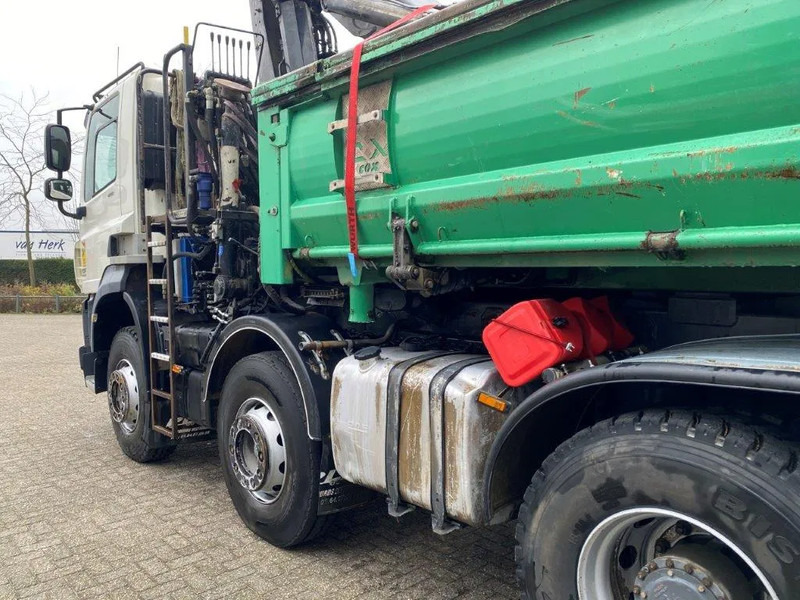 起重车 DAF CF410 / 8X4 / BIG AXLE / FULL-STEEL /2 SIDE TIPPER/ ONLY:363247 KM / AUTOMATIC / EURO-6 / 2014:图8 起重车 DAF CF410 / 8X4 / BIG AXLE / FULL-STEEL /2 SIDE TIPPER/ ONLY:363247 KM / AUTOMATIC / EURO-6 / 2014:图8