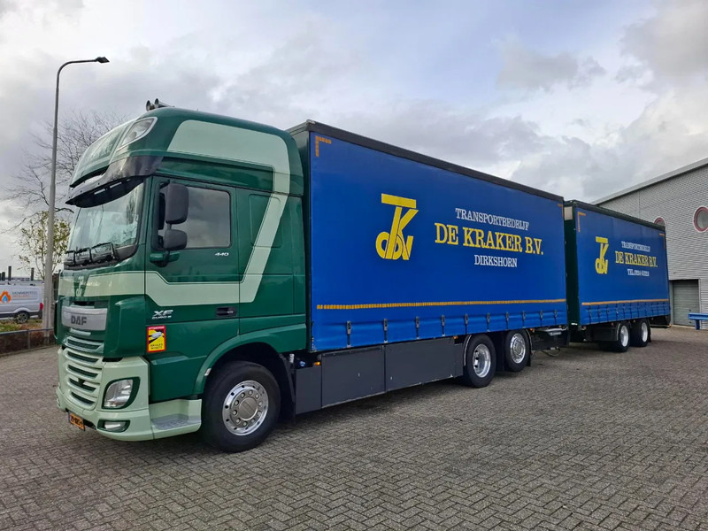DAF XF106-440 / NL COMBI / TUV:21-10-2026 / ONLY:889634 KM / PARKCOOL / GEN2 V2 / PLATFORM 2 TON / NAVI / LWDS / EURO-6 / 2016 - 侧帘卡车:图1 DAF XF106-440 / NL COMBI / TUV:21-10-2026 / ONLY:889634 KM / PARKCOOL / GEN2 V2 / PLATFORM 2 TON / NAVI / LWDS / EURO-6 / 2016 - 侧帘卡车:图1