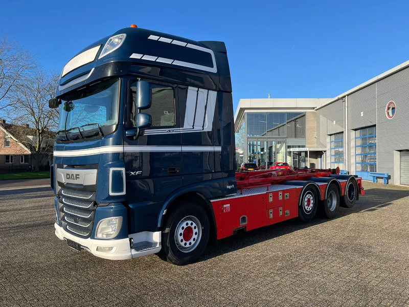 DAF XF106-530 8X2 / AJK HOOKLIFT 25000KG / 9 TON FRONT AXLE / NAVI / ONLY:612482 KM / SSC / AUTOMATIC / EURO-6 / 2019 - 吊钩升降车:图1 DAF XF106-530 8X2 / AJK HOOKLIFT 25000KG / 9 TON FRONT AXLE / NAVI / ONLY:612482 KM / SSC / AUTOMATIC / EURO-6 / 2019 - 吊钩升降车:图1