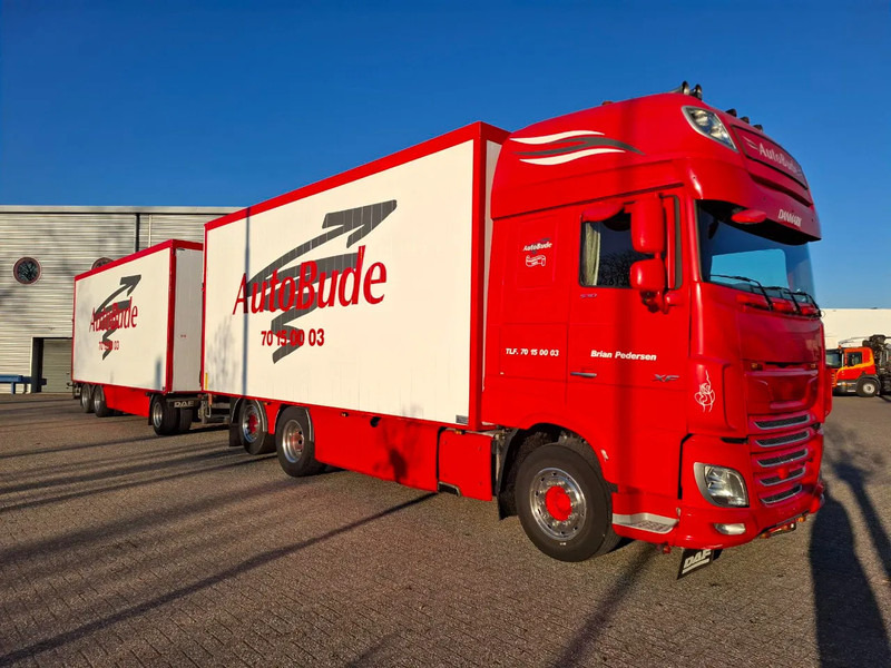 DAF XF106-530 / DEB / COMPLETE COMBI / SIDE DOORS / 2XPLATFORM 2500KG / ONLY:773032 KM / LWDS / LEATHER / EURO-6 / 2017 - 厢式卡车:图3 DAF XF106-530 / DEB / COMPLETE COMBI / SIDE DOORS / 2XPLATFORM 2500KG / ONLY:773032 KM / LWDS / LEATHER / EURO-6 / 2017 - 厢式卡车:图3