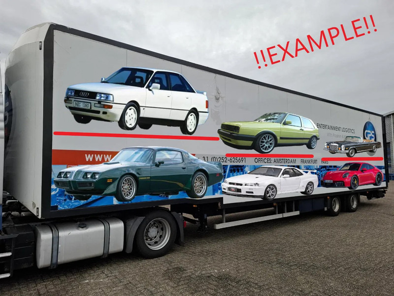 LECI TRAILER SR2E / NL RACE TRAILER / CAR TRANSPORT / 6CARS / 2XLIFT 3TON / WINCH / TUV:27-02-2026 / 2002 - 自动转运半拖车:图1 LECI TRAILER SR2E / NL RACE TRAILER / CAR TRANSPORT / 6CARS / 2XLIFT 3TON / WINCH / TUV:27-02-2026 / 2002 - 自动转运半拖车:图1