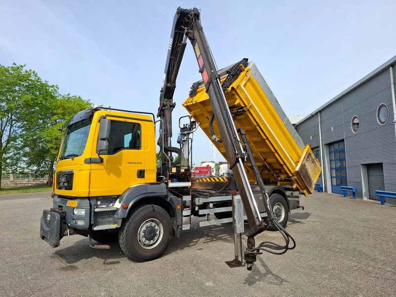 MAN TGM 18.250 / 4X4 / NL TRUCK / TUV:30-04-2026 / 118783 KM / HMF 1110 K2 / ROTATOR / GOOD TYRES / FULL-STEEL / DRUM BRAKES / MANUA - 翻斗车, 起重车:图1 MAN TGM 18.250 / 4X4 / NL TRUCK / TUV:30-04-2026 / 118783 KM / HMF 1110 K2 / ROTATOR / GOOD TYRES / FULL-STEEL / DRUM BRAKES / MANUA - 翻斗车, 起重车:图1