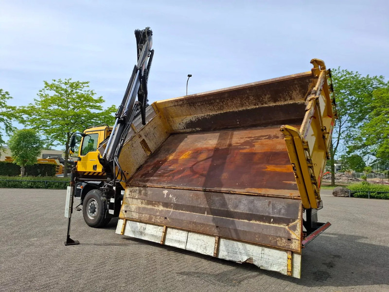 MAN TGM 18.250 / 4X4 / NL TRUCK / TUV:30-04-2026 / 118783 KM / HMF 1110 K2 / ROTATOR / GOOD TYRES / FULL-STEEL / DRUM BRAKES / MANUA - 翻斗车, 起重车:图5 MAN TGM 18.250 / 4X4 / NL TRUCK / TUV:30-04-2026 / 118783 KM / HMF 1110 K2 / ROTATOR / GOOD TYRES / FULL-STEEL / DRUM BRAKES / MANUA - 翻斗车, 起重车:图5