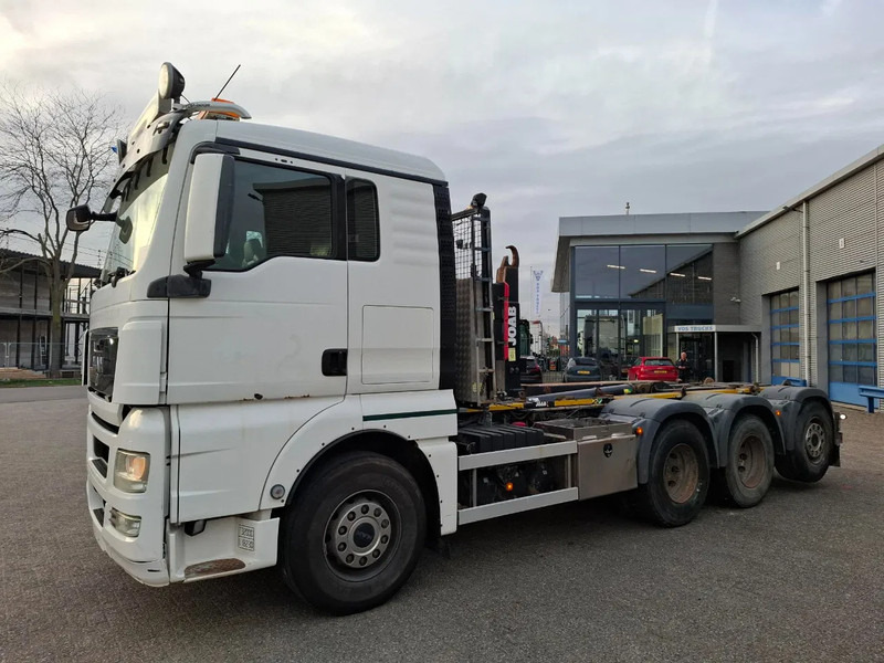 MAN TGX35.480 / LIFT+LENKACHSE / ONLY:392634 KM / JOAB HOOK / AIRCO / FRIDGE / AUTOMATIC / EURO-5 / 2012 - 光缆系统卡车:图2 MAN TGX35.480 / LIFT+LENKACHSE / ONLY:392634 KM / JOAB HOOK / AIRCO / FRIDGE / AUTOMATIC / EURO-5 / 2012 - 光缆系统卡车:图2