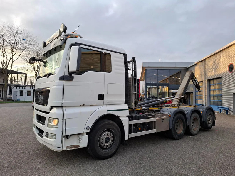 MAN TGX35.480 / LIFT+LENKACHSE / ONLY:392634 KM / JOAB HOOK / AIRCO / FRIDGE / AUTOMATIC / EURO-5 / 2012 - 光缆系统卡车:图1 MAN TGX35.480 / LIFT+LENKACHSE / ONLY:392634 KM / JOAB HOOK / AIRCO / FRIDGE / AUTOMATIC / EURO-5 / 2012 - 光缆系统卡车:图1