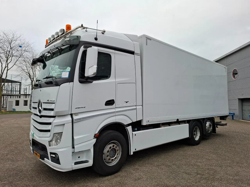 Mercedes-Benz Actros 2843 / NL TRUCK / TUV:08-01-2026 / LIFT+LENKACHSE / SMART TACHO / NAVI / PLATFORM 1500 KG / 2XBED / EURO-6 / 2015 - 厢式卡车:图1 Mercedes-Benz Actros 2843 / NL TRUCK / TUV:08-01-2026 / LIFT+LENKACHSE / SMART TACHO / NAVI / PLATFORM 1500 KG / 2XBED / EURO-6 / 2015 - 厢式卡车:图1