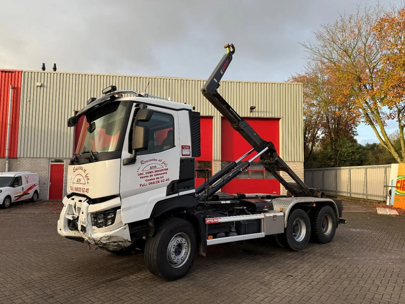 Renault C480 / ENGINE RUNNING / 6X4 / HIAB 21TON HOOKLIFT / ONLY:146334 KM / AUTOMATIC / EURO-6 / 2020 - 吊钩升降车:图1 Renault C480 / ENGINE RUNNING / 6X4 / HIAB 21TON HOOKLIFT / ONLY:146334 KM / AUTOMATIC / EURO-6 / 2020 - 吊钩升降车:图1