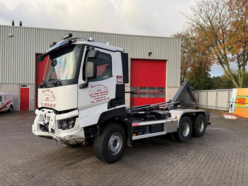 Renault C480 / ENGINE RUNNING / 6X4 / HIAB 21TON HOOKLIFT / ONLY:146334 KM / AUTOMATIC / EURO-6 / 2020 - 吊钩升降车:图2 Renault C480 / ENGINE RUNNING / 6X4 / HIAB 21TON HOOKLIFT / ONLY:146334 KM / AUTOMATIC / EURO-6 / 2020 - 吊钩升降车:图2