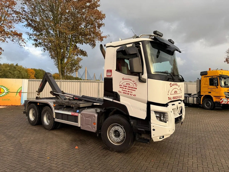 Renault C480 / ENGINE RUNNING / 6X4 / HIAB 21TON HOOKLIFT / ONLY:146334 KM / AUTOMATIC / EURO-6 / 2020 - 吊钩升降车:图4 Renault C480 / ENGINE RUNNING / 6X4 / HIAB 21TON HOOKLIFT / ONLY:146334 KM / AUTOMATIC / EURO-6 / 2020 - 吊钩升降车:图4