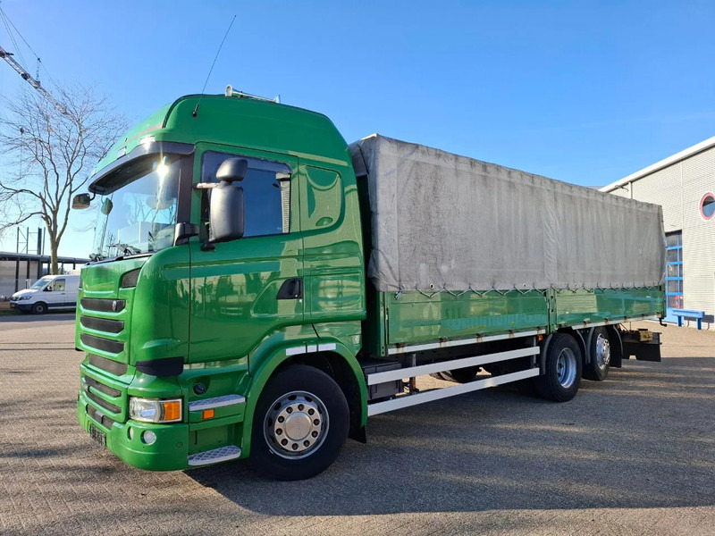 Scania R410 / GERMAN TRUCK / RETARDER / LIFT+LENKACHSE / SLIDING ROOF / SMART TACHO / PARK AIRCO / NAVI / LWDS / AUTOMATIC / EURO-6 / 2 - 侧帘卡车:图1 Scania R410 / GERMAN TRUCK / RETARDER / LIFT+LENKACHSE / SLIDING ROOF / SMART TACHO / PARK AIRCO / NAVI / LWDS / AUTOMATIC / EURO-6 / 2 - 侧帘卡车:图1