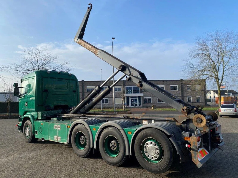 Scania R520 V8 / 8X4 / BIG AXLE / AJK HOOKLIFT 30TON / LIFT+LENKACHSE / NAVI / LEATHER / FULL-AIR / AUTOMATIC / EURO-6 / 2015 - 吊钩升降车:图3 Scania R520 V8 / 8X4 / BIG AXLE / AJK HOOKLIFT 30TON / LIFT+LENKACHSE / NAVI / LEATHER / FULL-AIR / AUTOMATIC / EURO-6 / 2015 - 吊钩升降车:图3