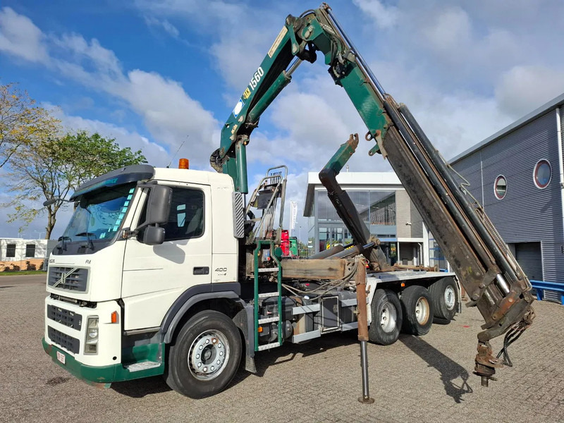 Volvo FM13-400 / 8X4 / AJK HOOK 25TON / CRANE HMF 1560 K3 / ROTATOR / LIFT+LENKACHSE / AIRCO / MANUAL / EURO-4 / 2007 - 起重车:图1 Volvo FM13-400 / 8X4 / AJK HOOK 25TON / CRANE HMF 1560 K3 / ROTATOR / LIFT+LENKACHSE / AIRCO / MANUAL / EURO-4 / 2007 - 起重车:图1