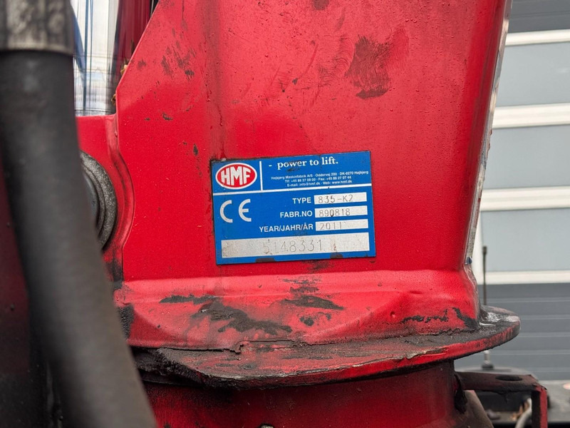 起重车 Scania P320 HMF 835 2 x Hydraulik, Remote：图10