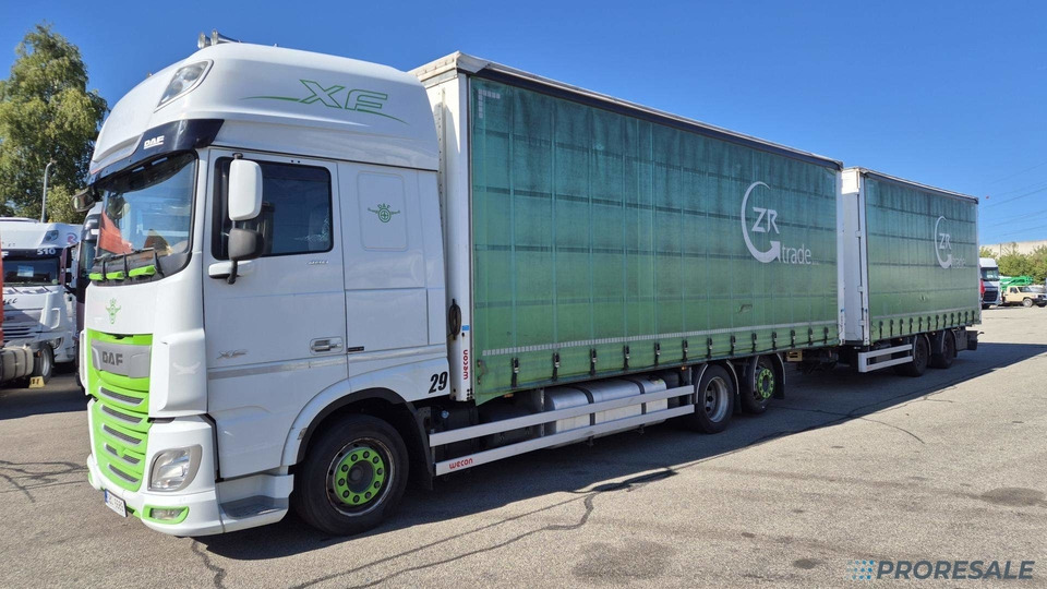 DAF XF 480 FAR 6X2 SSC EURO 6 - velkoobjemová souprava - prodejné jen s přívěsem WECON PC-CP-T0111 P0475K - cena je za celou soupravu - 侧帘卡车:图2 DAF XF 480 FAR 6X2 SSC EURO 6 - velkoobjemová souprava - prodejné jen s přívěsem WECON PC-CP-T0111 P0475K - cena je za celou soupravu - 侧帘卡车:图2