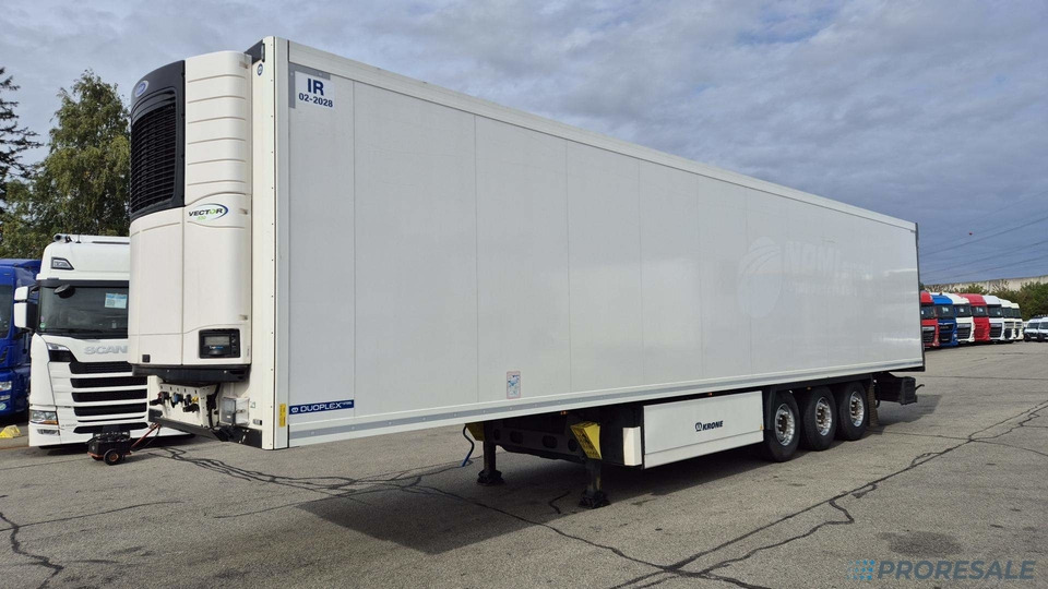 KRONE COOL LINER SD mrazírenský + agregát CARRIER VECTOR 1550 - 冷藏半拖车:图2 KRONE COOL LINER SD mrazírenský + agregát CARRIER VECTOR 1550 - 冷藏半拖车:图2