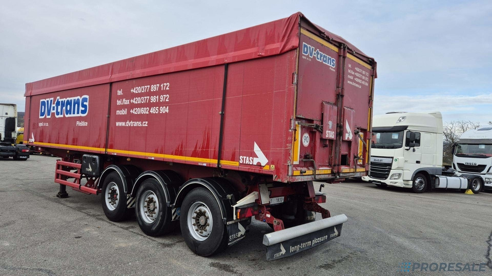 STAS SZ 336 K - sklápěč 52 m3 - Fe / Al - 翻斗半拖车:图3 STAS SZ 336 K - sklápěč 52 m3 - Fe / Al - 翻斗半拖车:图3