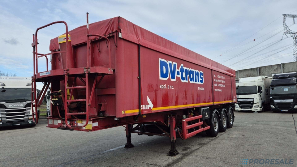 STAS SZ 336 K - sklápěč 52 m3 - Fe / Al - 翻斗半拖车:图2 STAS SZ 336 K - sklápěč 52 m3 - Fe / Al - 翻斗半拖车:图2